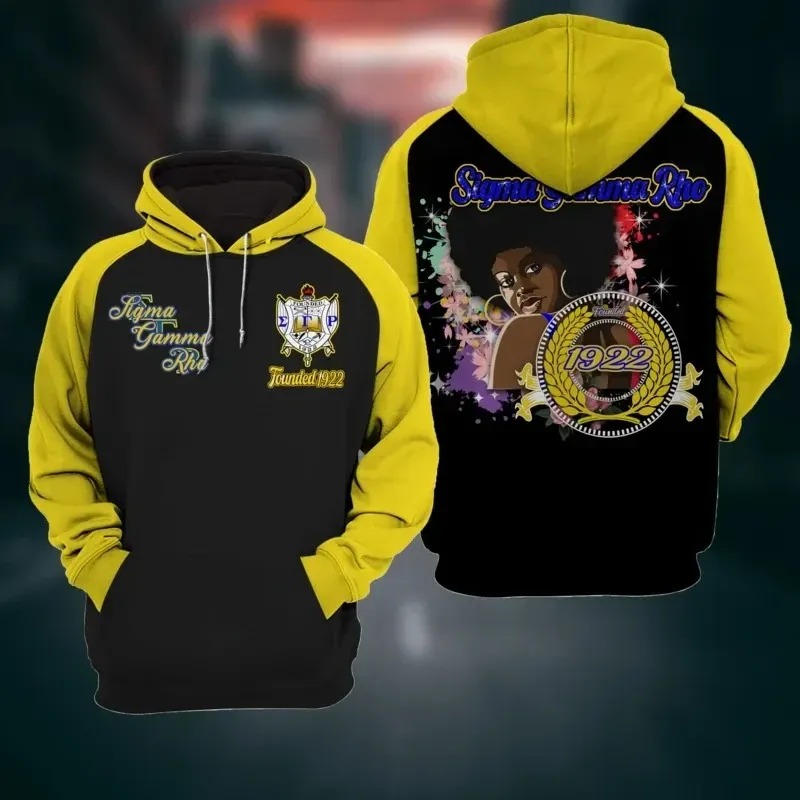 Sigma Gamma Rho Beautiful Black Girl Hoodie, African Hoodie For Men Women