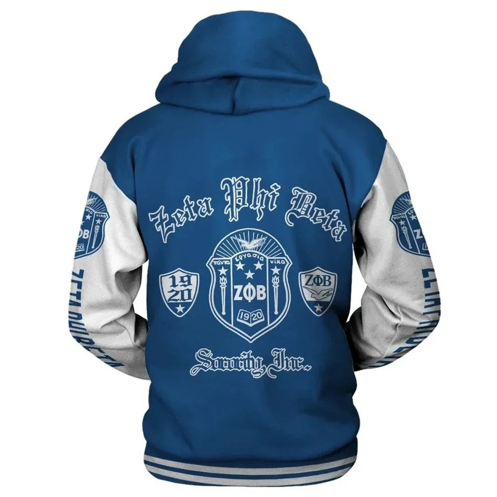 Lux Sisterhood Zeta Phi Beta Hoodie, African Hoodie For Men Women
