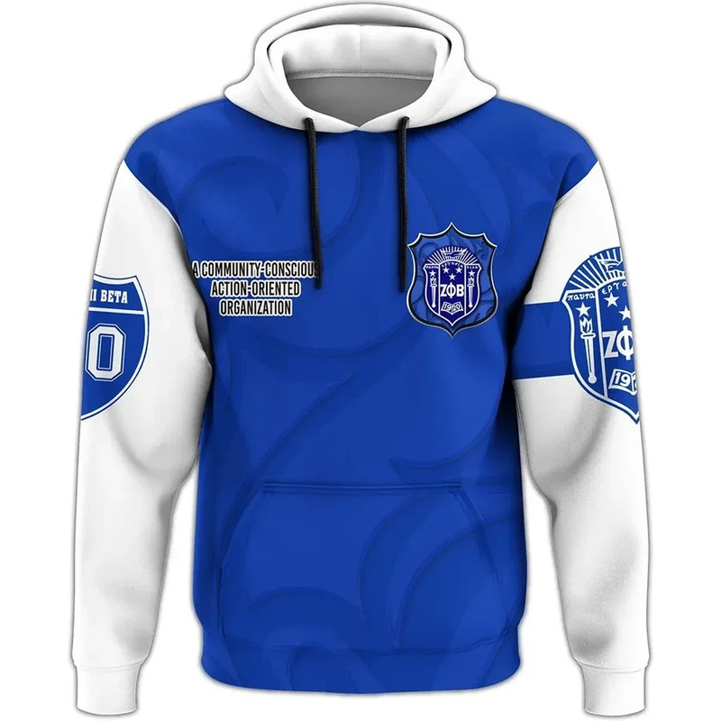 Zeta Phi Beta Finer Women Hoodie, African Hoodie For Men Women