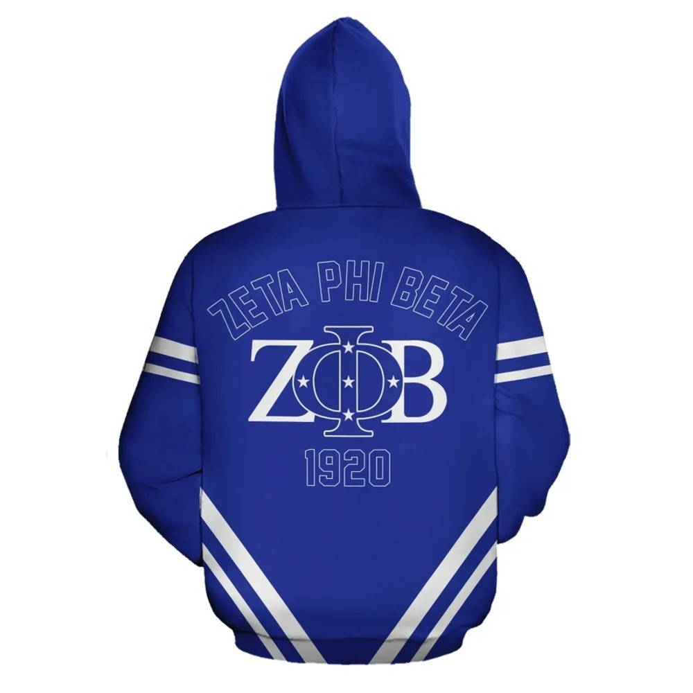 Lux Zeta Phi Beta Modern Girl Hoodie, African Hoodie For Men Women