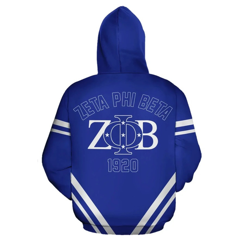 Lux Zeta Phi Beta Modern Girl Hoodie, African Hoodie For Men Women
