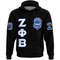 Zeta Phi Beta Letters Hoodie, African Hoodie For Men Women