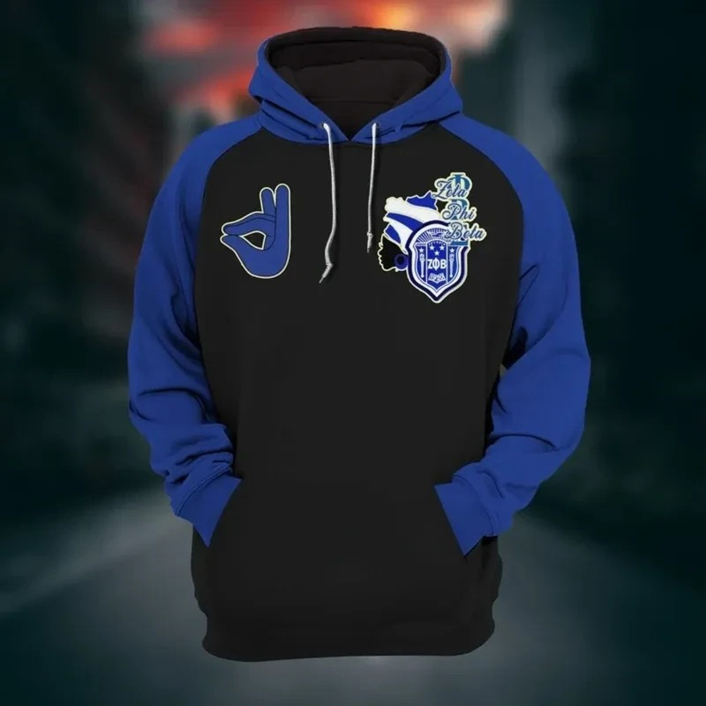 Zeta Phi Beta Rainbow Flower Girl Hoodie, African Hoodie For Men Women