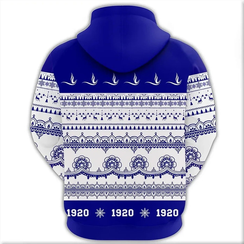 Zeta Phi Beta Xmas Establish Year Hoodie, African Hoodie For Men Women