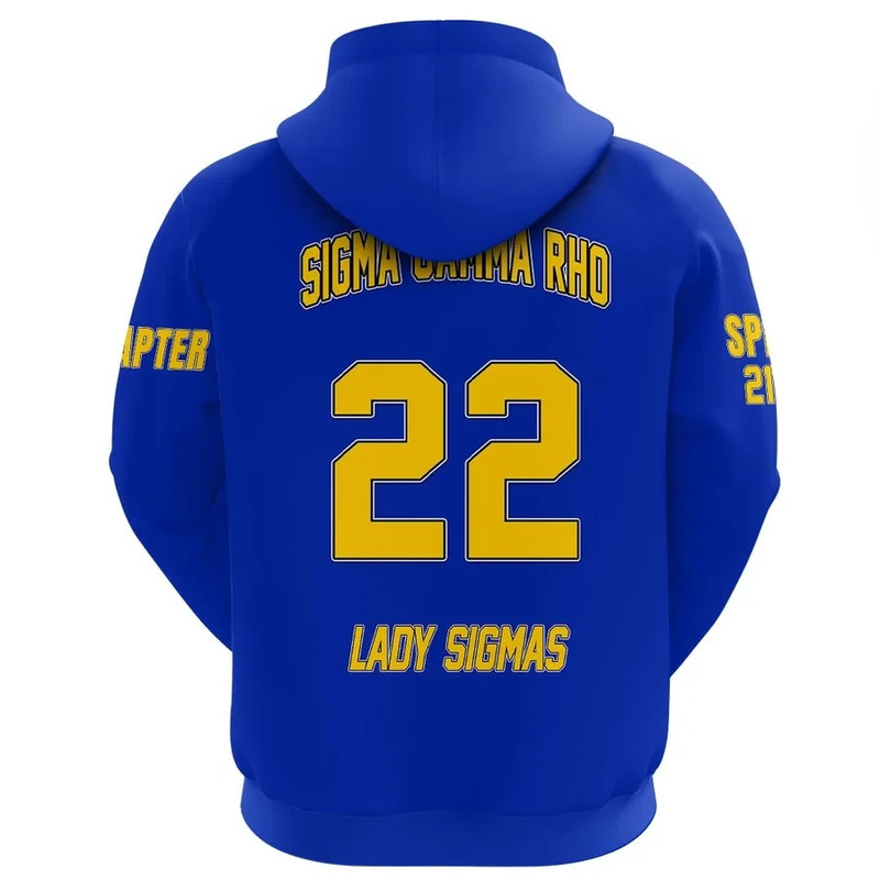 Sigma Gamma Rho (Blue) Hoodie, African Hoodie For Men Women