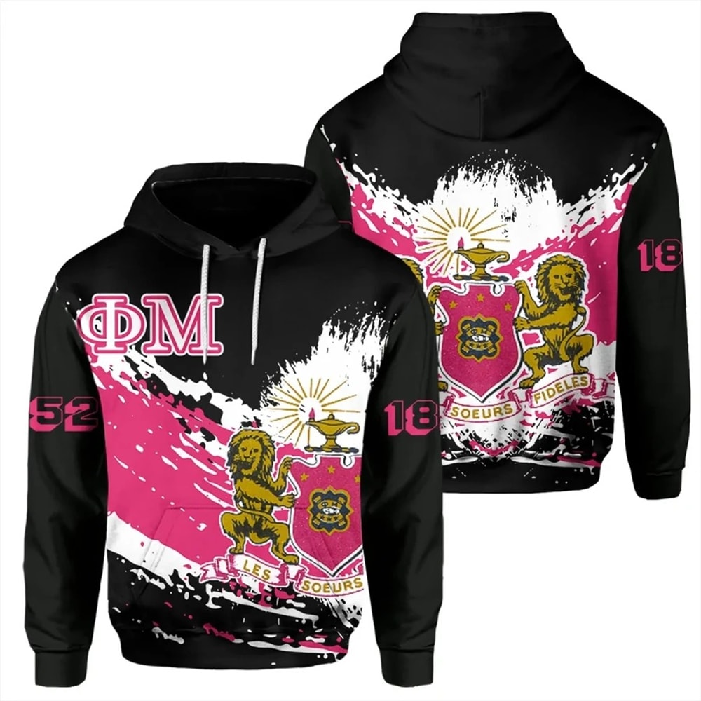 Tip Style Phi Mu Hoodie, African Hoodie For Men Women