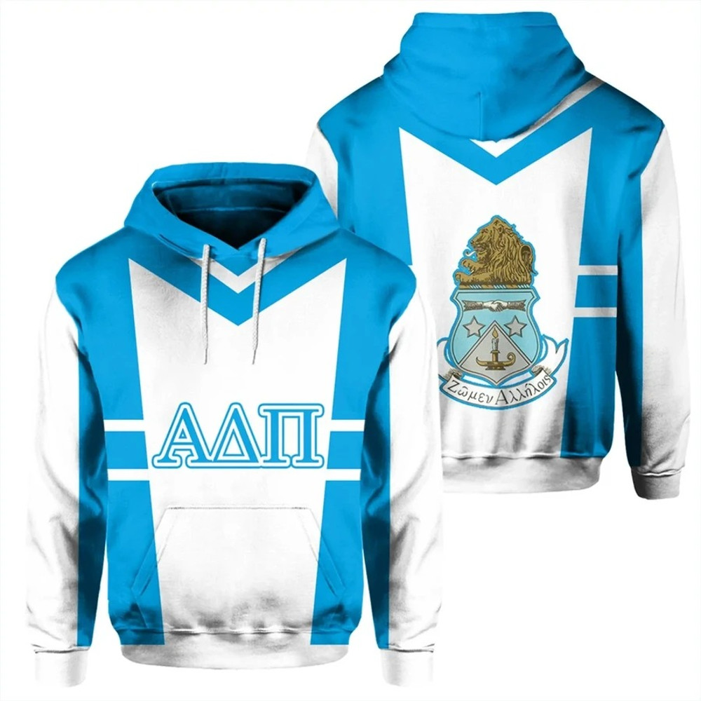 Lugg Style Alpha Delta Pi Hoodie, African Hoodie For Men Women