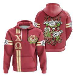 basil style chi omega hoodie, african hoodie for men women