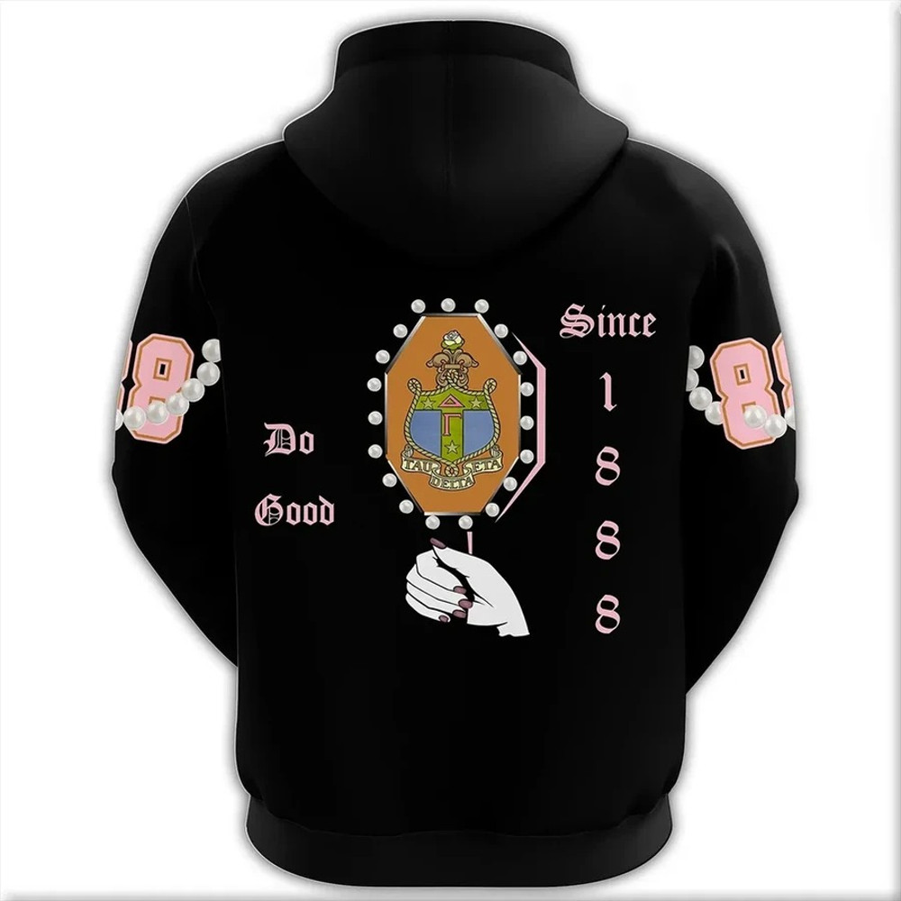 Delta Gamma Pearls Hoodie, African Hoodie For Men Women