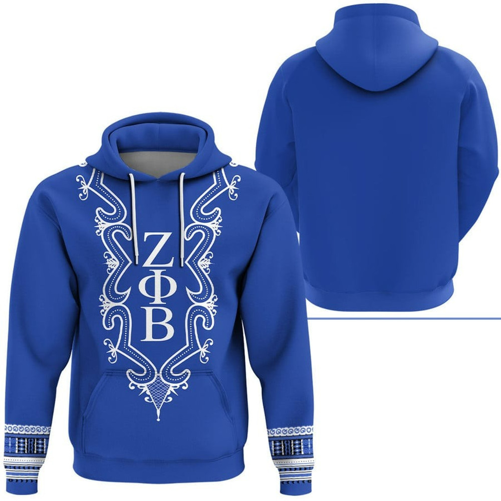 Zeta Phi Beta Hye Won Hye Dashiki Hoodie, African Hoodie For Men Women