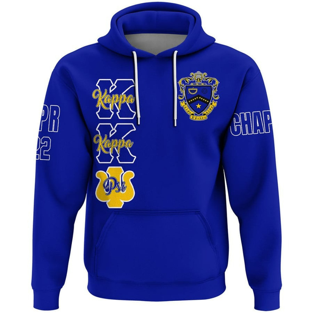 KKP (Blue) Hoodie, African Hoodie For Men Women
