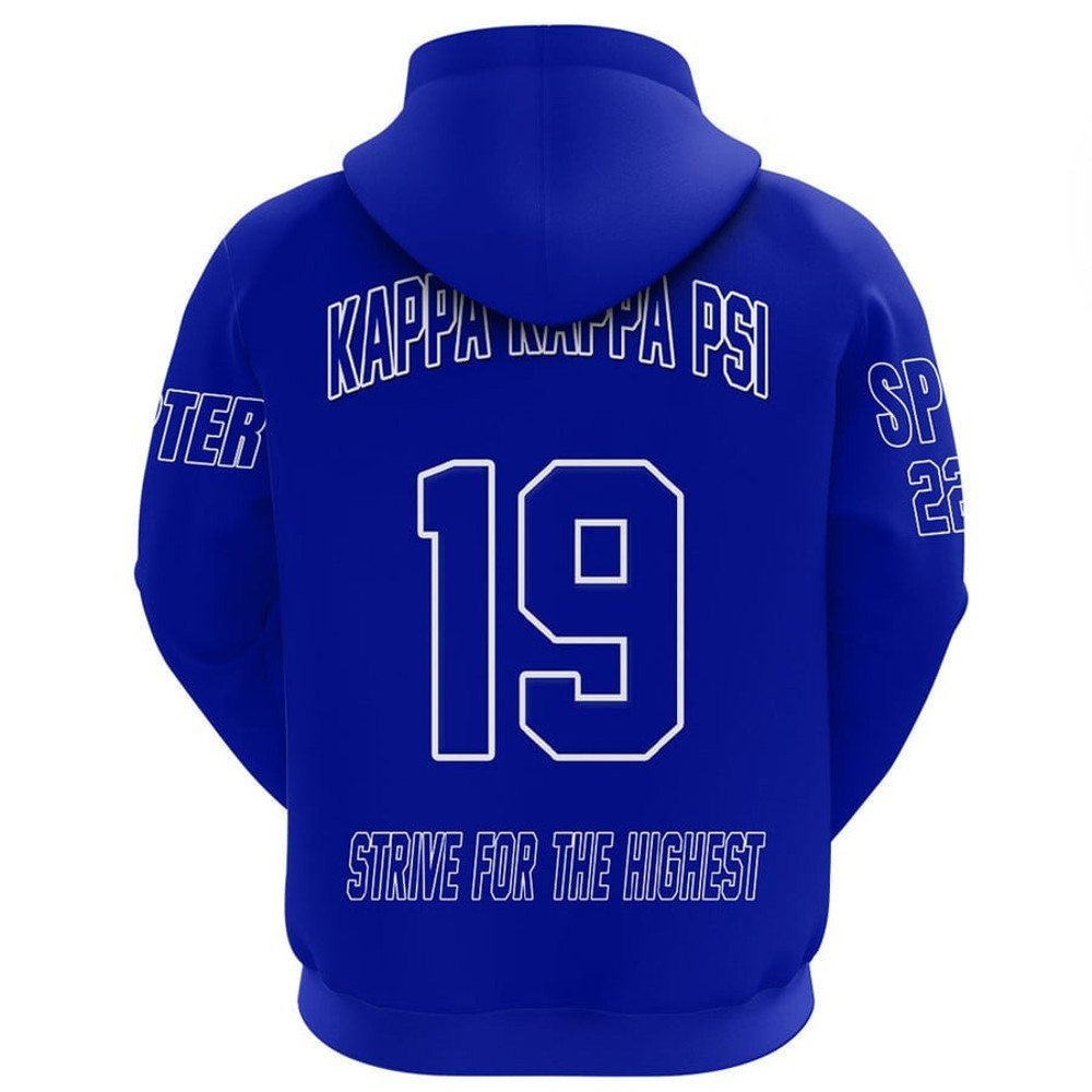 KKP (Blue) Hoodie, African Hoodie For Men Women