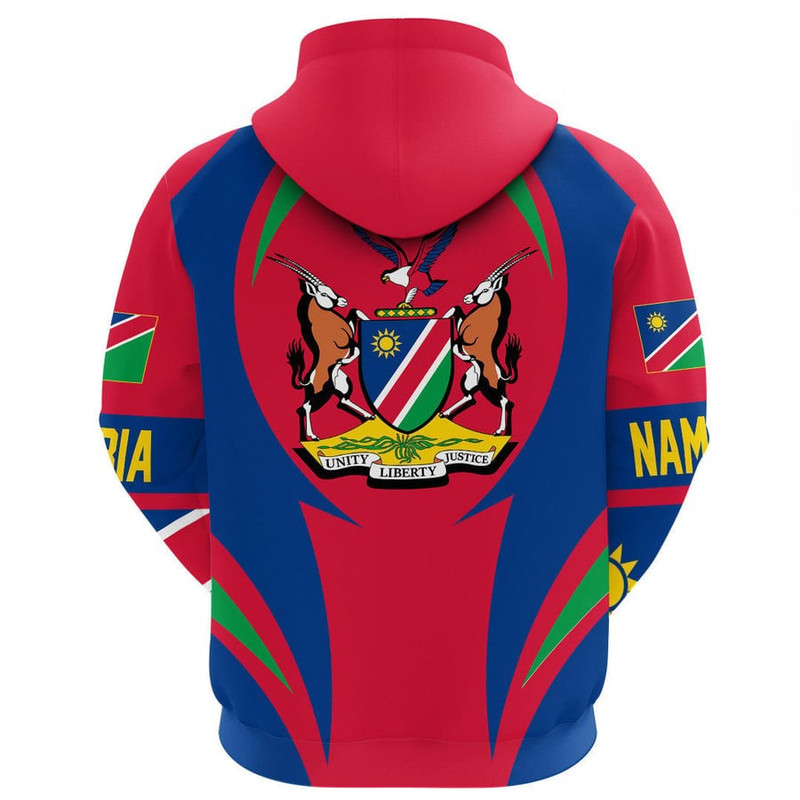 Namibia Action Flag Hoodie, African Hoodie For Men Women