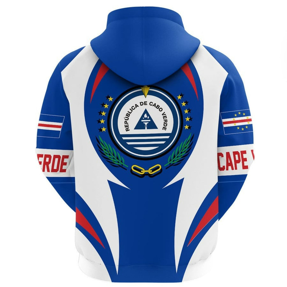 Cape Verde Action Flag Hoodie, African Hoodie For Men Women