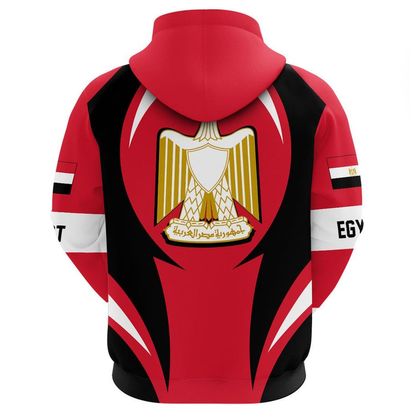 Egypt Action Flag Hoodie, African Hoodie For Men Women