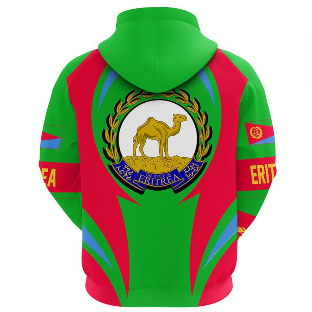 Eritrea Action Flag Hoodie, African Hoodie For Men Women