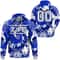 Zeta Phi Beta Paisley Bandana Tie Dye Style Hoodie, African Hoodie For Men Women