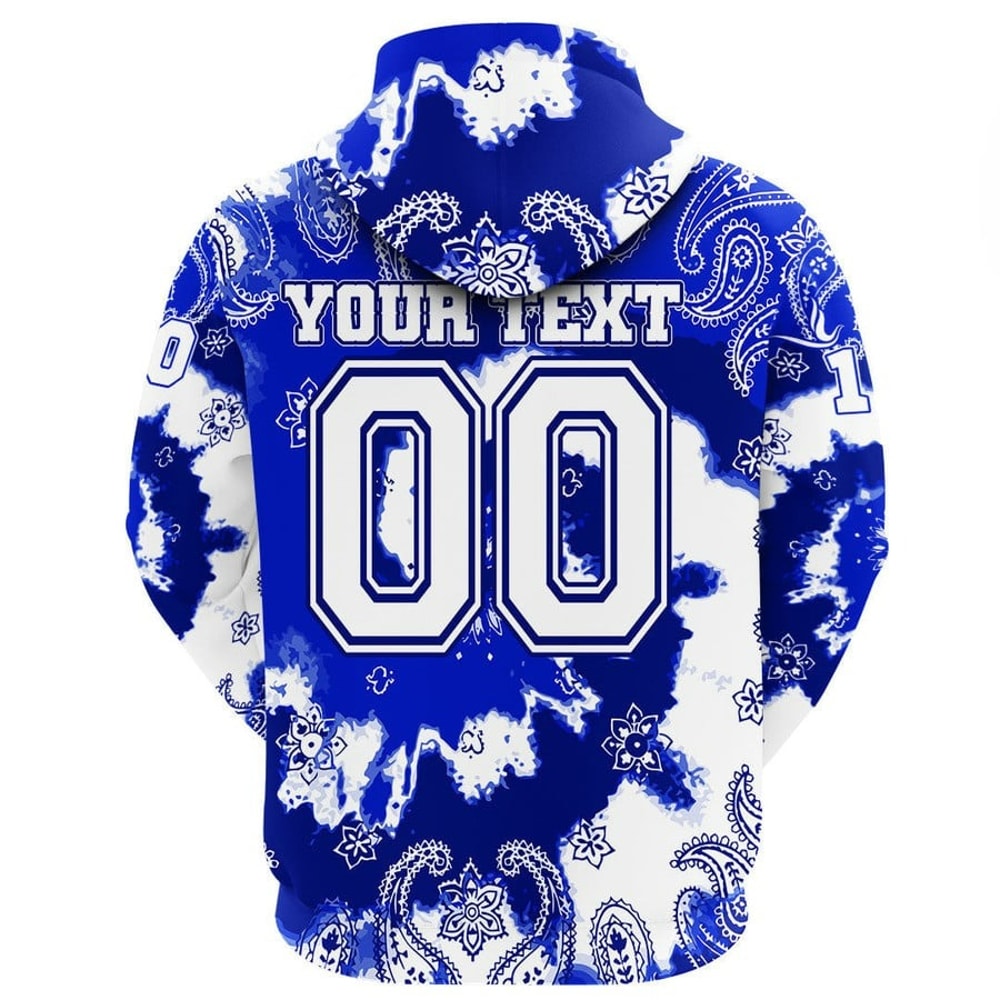 Zeta Phi Beta Paisley Bandana Tie Dye Style Hoodie, African Hoodie For Men Women