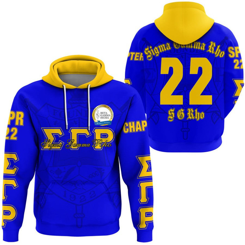 Sigma Gamma Rho - Beta Gamma Sigma Hoodie, African Hoodie For Men Women