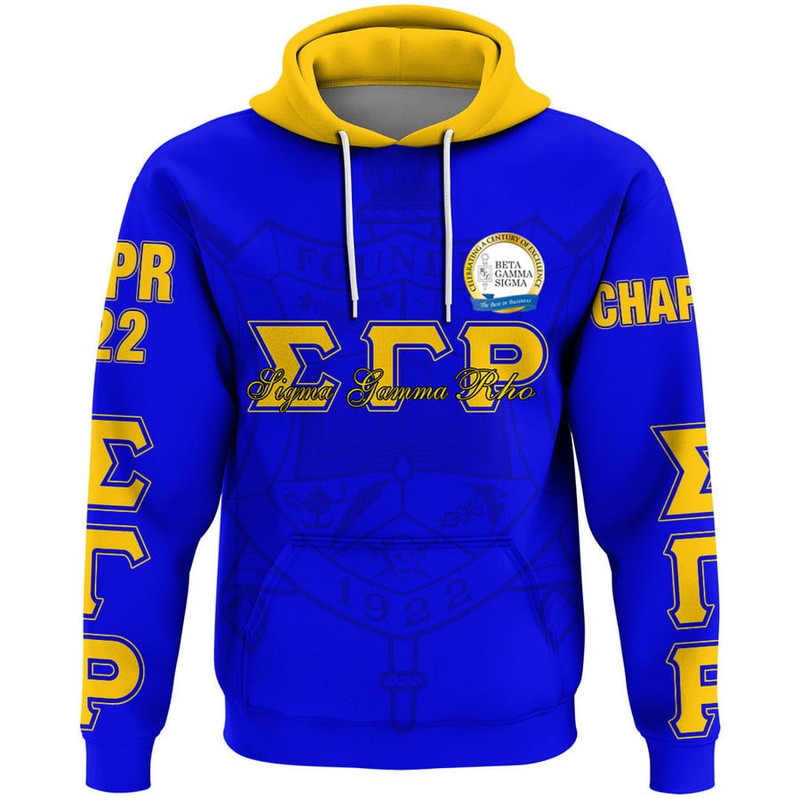 Sigma Gamma Rho - Beta Gamma Sigma Hoodie, African Hoodie For Men Women
