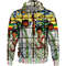 Ethiopian Orthodox Flag Hoodie, African Hoodie For Men Women