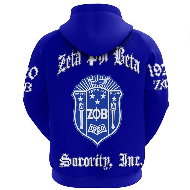 Zeta Phi Beta Black History Hoodie, African Hoodie For Men Women