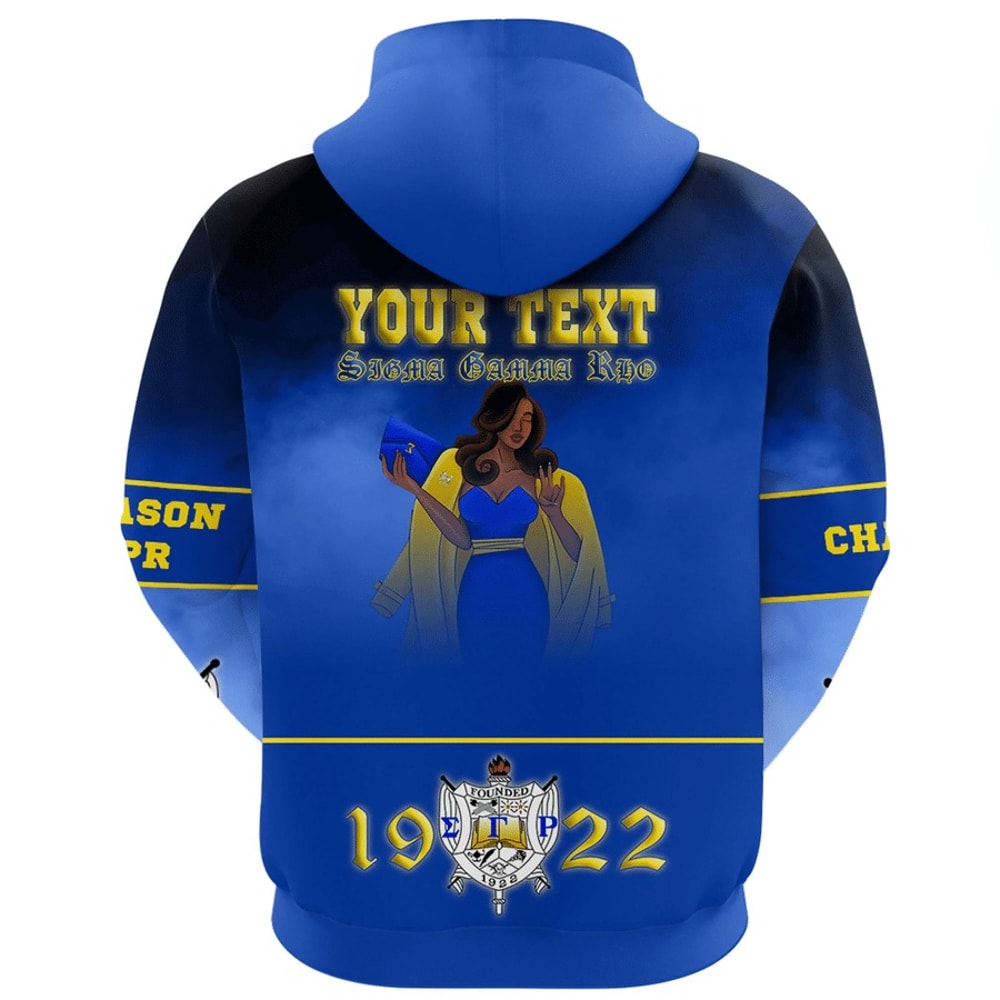 Sigma Gamma Rho Solgan Hoodie, African Hoodie For Men Women