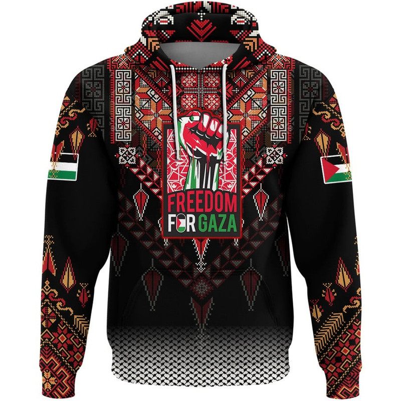 Freedom For Gaza Hoodie, African Hoodie For Men Women