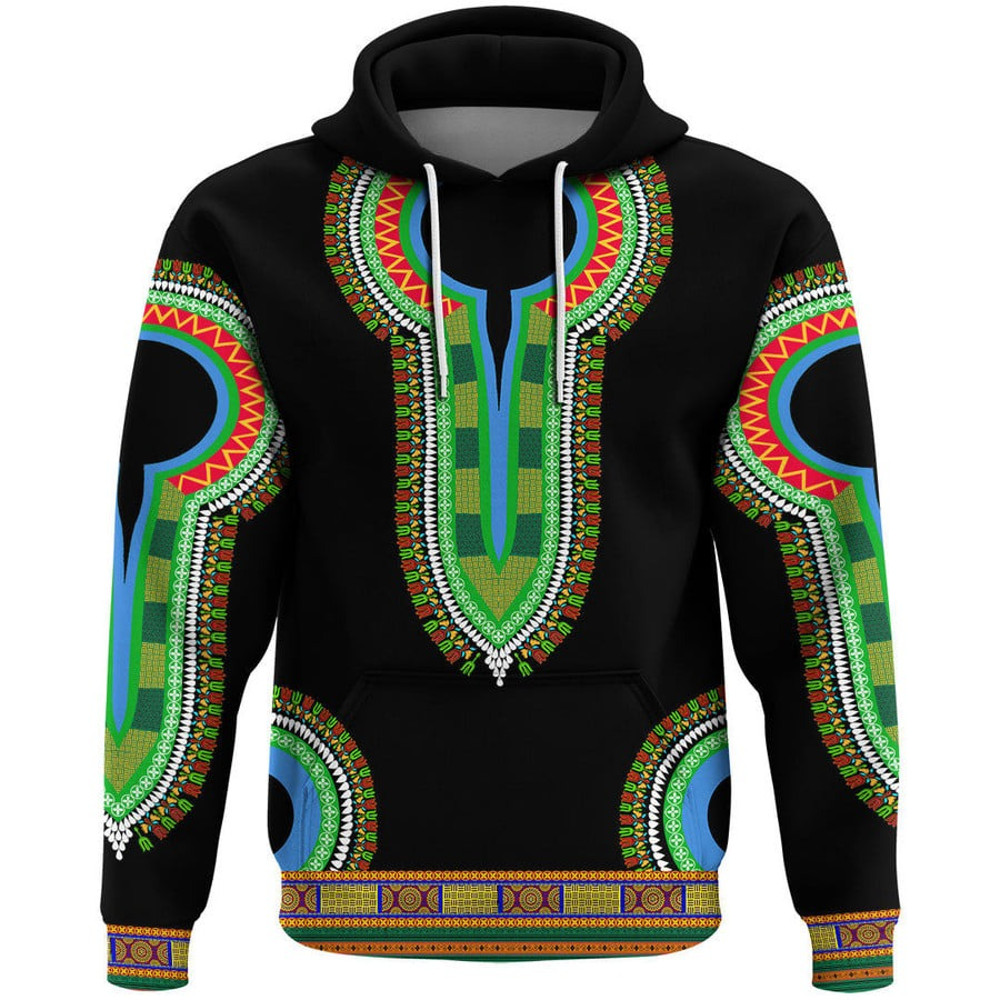 Eritrea Dashiki Hoodie, African Hoodie For Men Women
