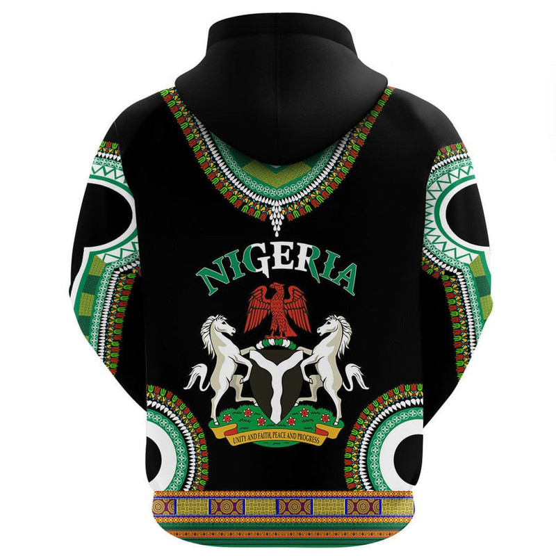 Nigeria Dashiki Hoodie, African Hoodie For Men Women