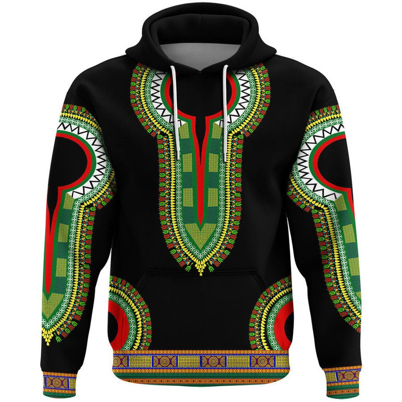 Somalia Dashiki Hoodie, African Hoodie For Men Women