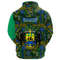 Gabon Kenter Pattern Hoodie, African Hoodie For Men Women