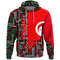 Tunisia Kenter Pattern Hoodie, African Hoodie For Men Women