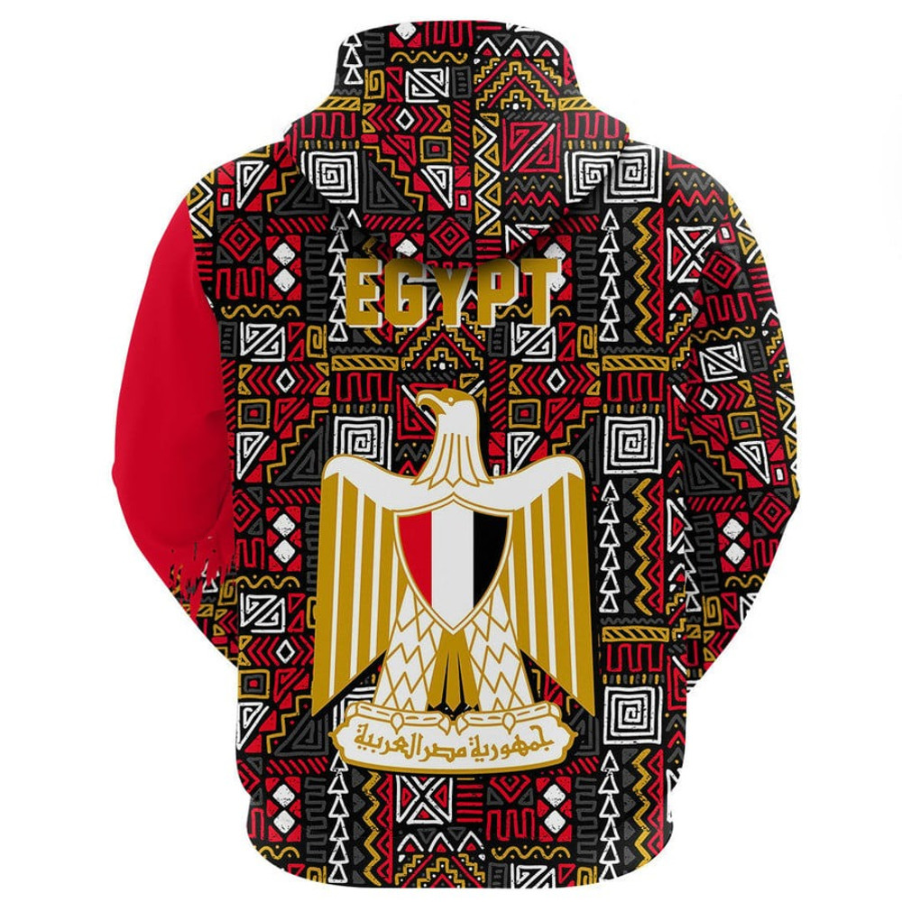 Egypt Kenter Pattern Hoodie, African Hoodie For Men Women