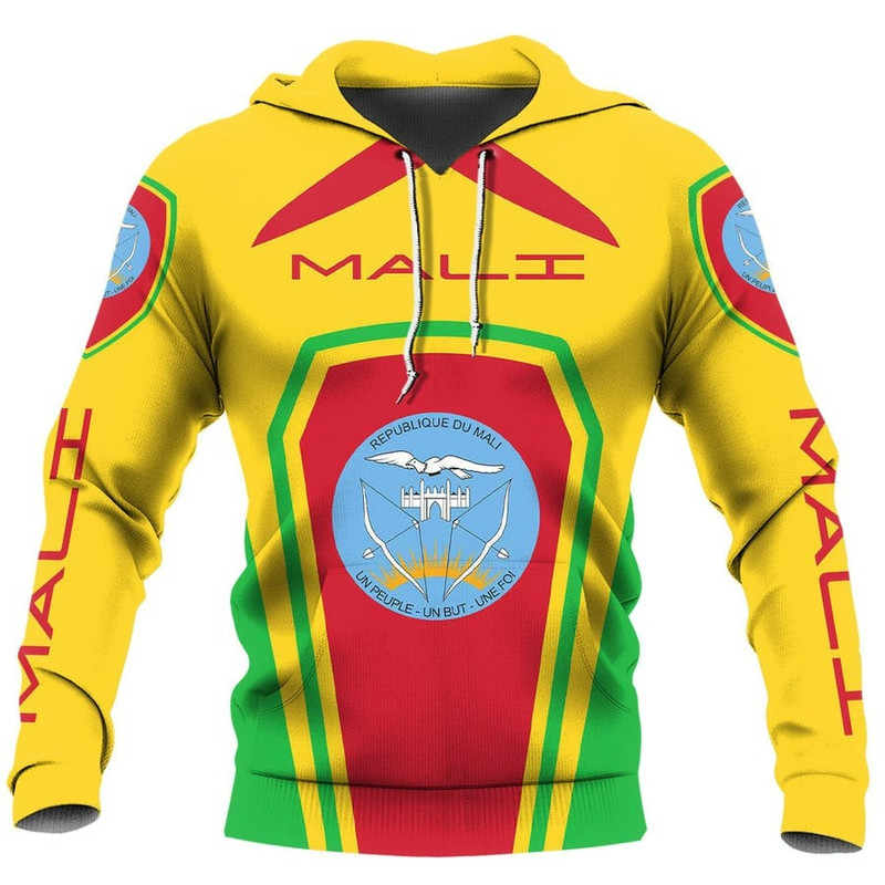 Mali Formula One Hoodie, African Hoodie For Men Women