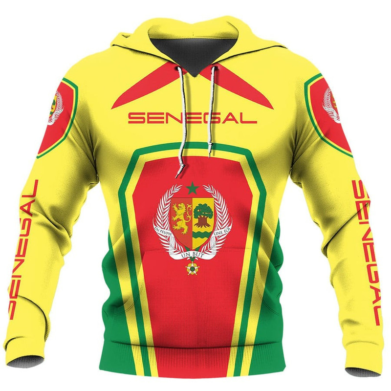 Senegal Formula One Hoodie, African Hoodie For Men Women