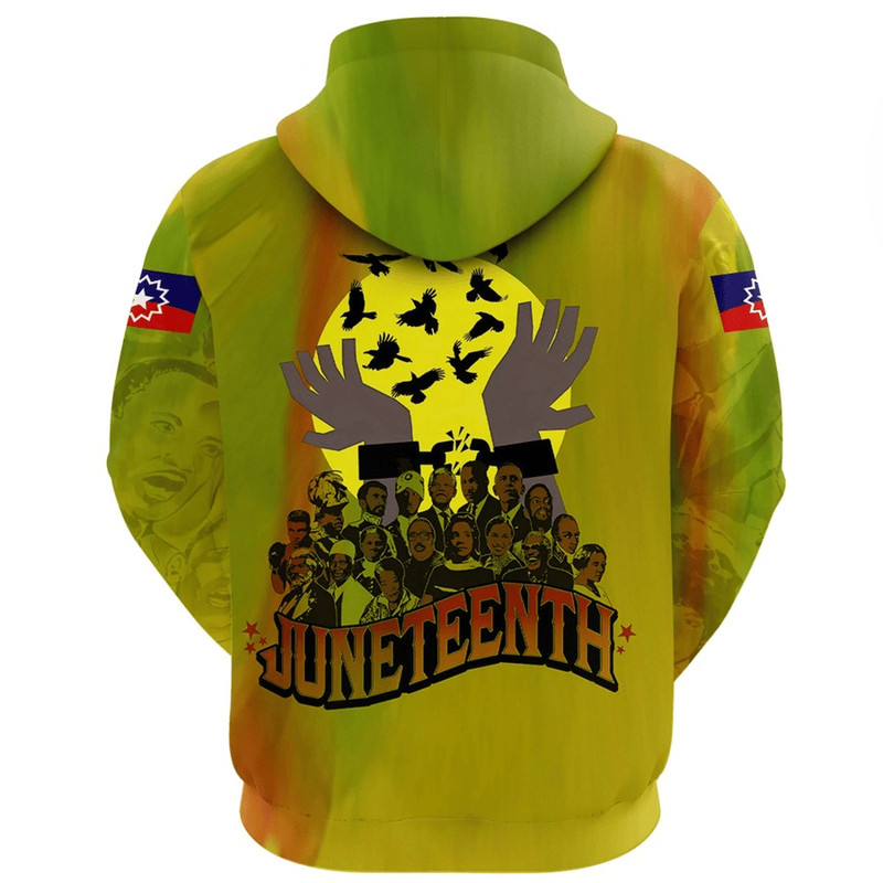 Person Juneteenth Hoodie, African Hoodie For Men Women