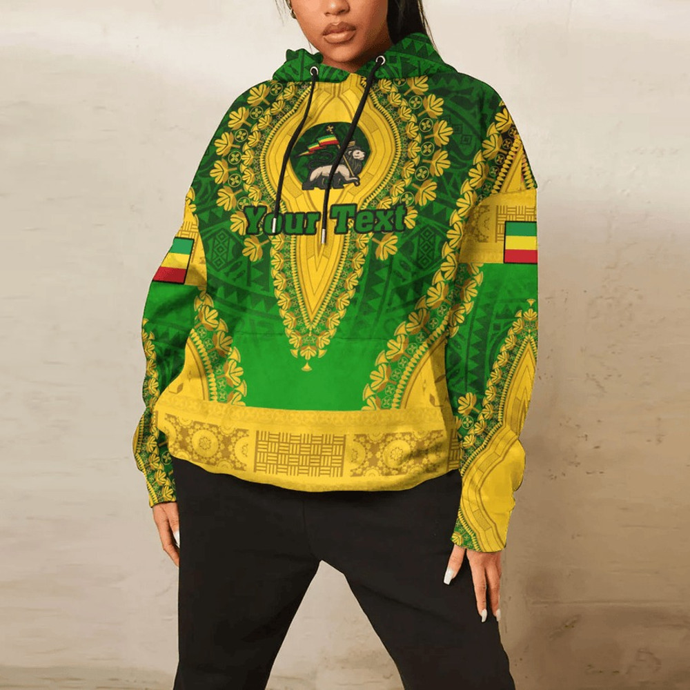 Ethiopia Hoodie Vintage African Dashiki, African Hoodie For Men Women