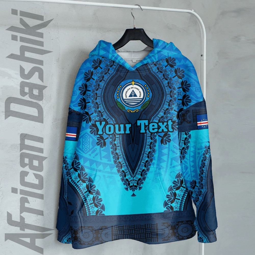 Cape Verde - Special Version Hoodie Vintage African Dashiki, African Hoodie For Men Women