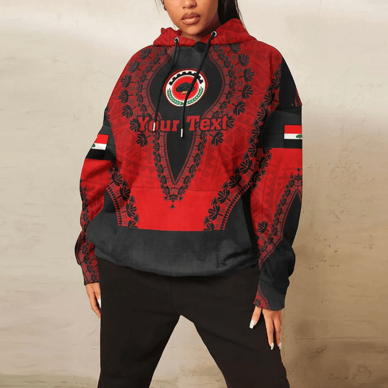 Oromia Hoodie Vintage African Dashiki, African Hoodie For Men Women