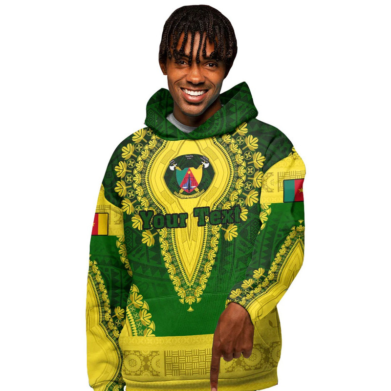 Cameroon Hoodie Vintage African Dashiki, African Hoodie For Men Women