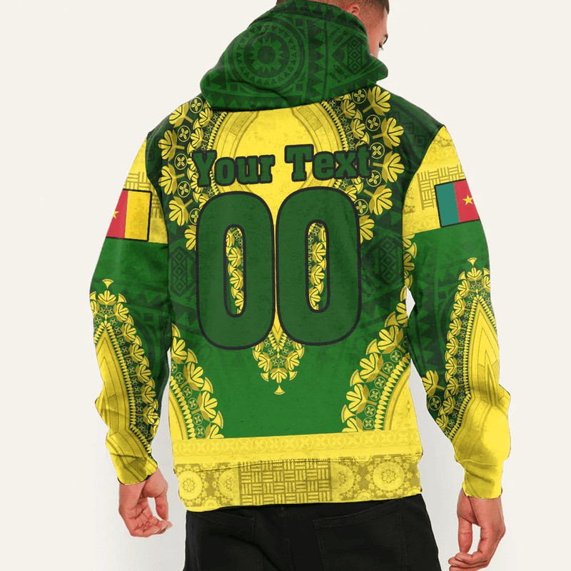 Cameroon Hoodie Vintage African Dashiki, African Hoodie For Men Women