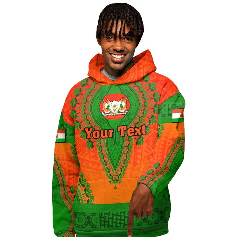 Niger Hoodie Vintage African Dashiki, African Hoodie For Men Women