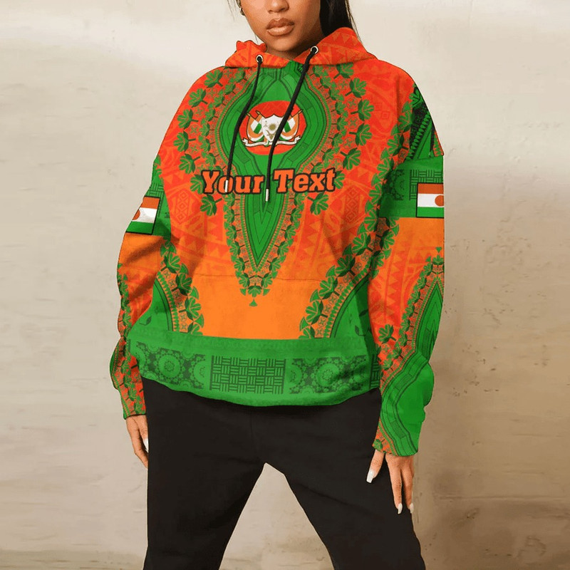 Niger Hoodie Vintage African Dashiki, African Hoodie For Men Women