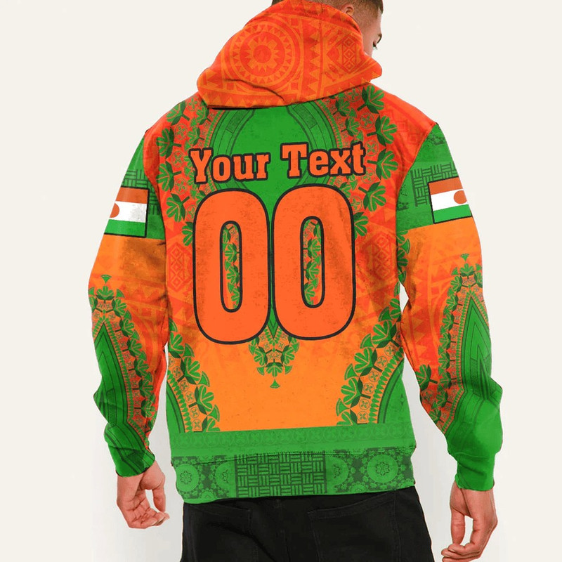 Niger Hoodie Vintage African Dashiki, African Hoodie For Men Women