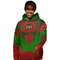 Kenya - Green Version Hoodie Vintage African Dashiki, African Hoodie For Men Women