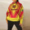 Cameroon - Red Version Hoodie Vintage African Dashiki, African Hoodie For Men Women