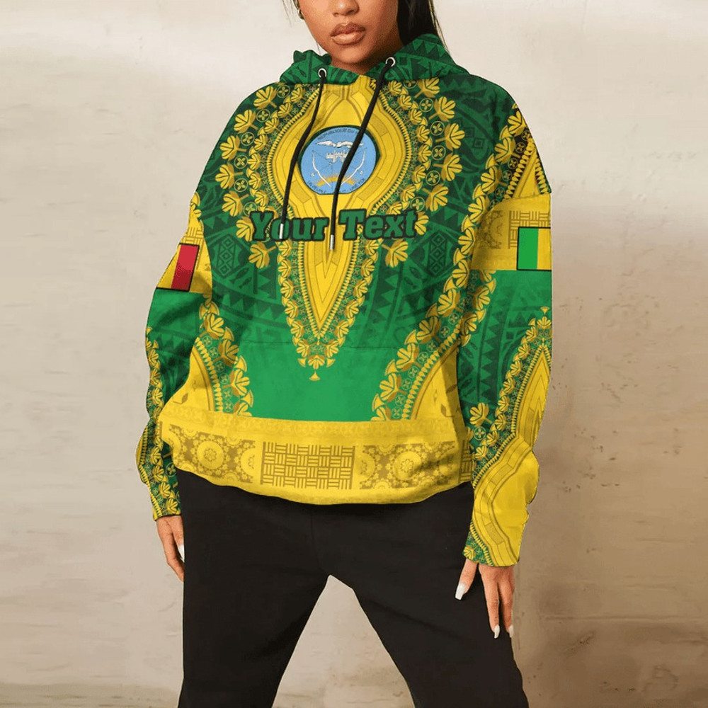 Mali Hoodie Vintage African Dashiki, African Hoodie For Men Women