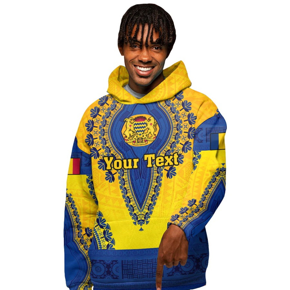 Chad Hoodie Vintage African Dashiki, African Hoodie For Men Women