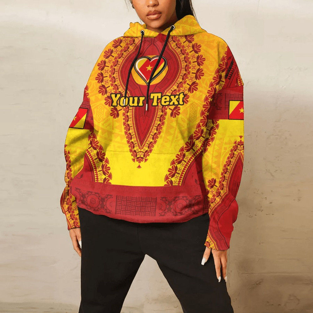 Amhara - Yellow Version - Ethiopia National Regional State Hoodie Vintage African Dashiki, African Hoodie For Men Women